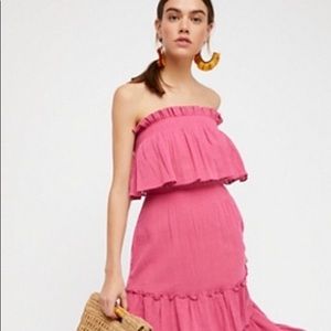 Free People Sea Breeze Set - Raspberry (pink)